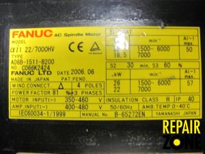 Fanuc A06B-1511-B200